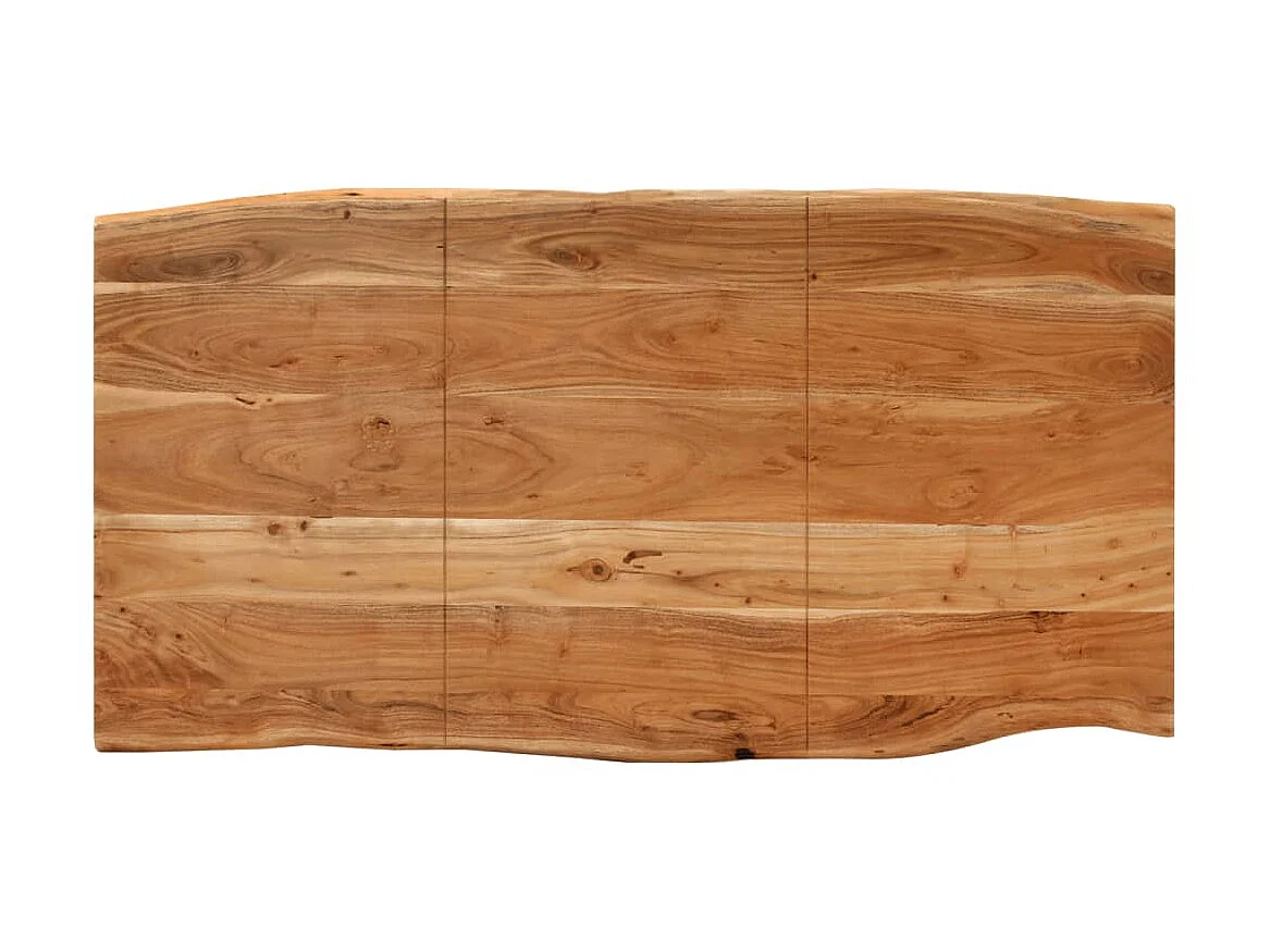 Table de salle à manger 154x80x76 cm Bois d'acacia solide GHR85314