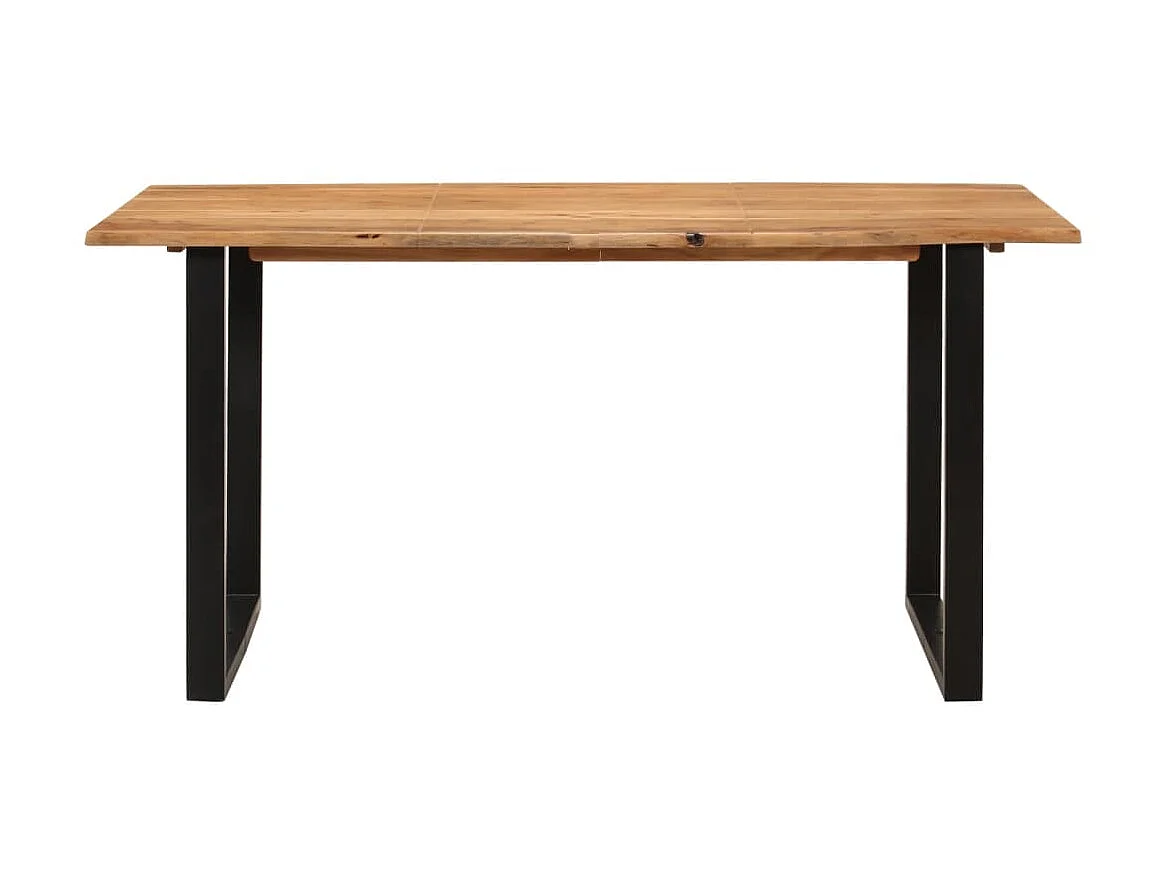 Table de salle à manger 154x80x76 cm Bois d'acacia solide GHR85314