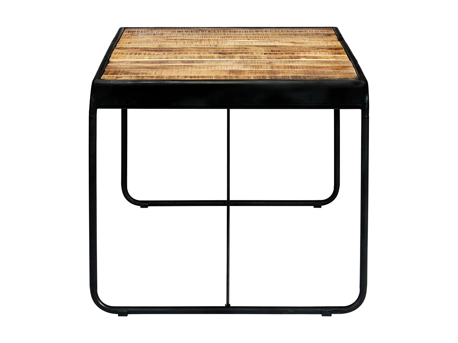 Table de salle à manger 180x90x76 cm Bois de manguier brut GHR57702