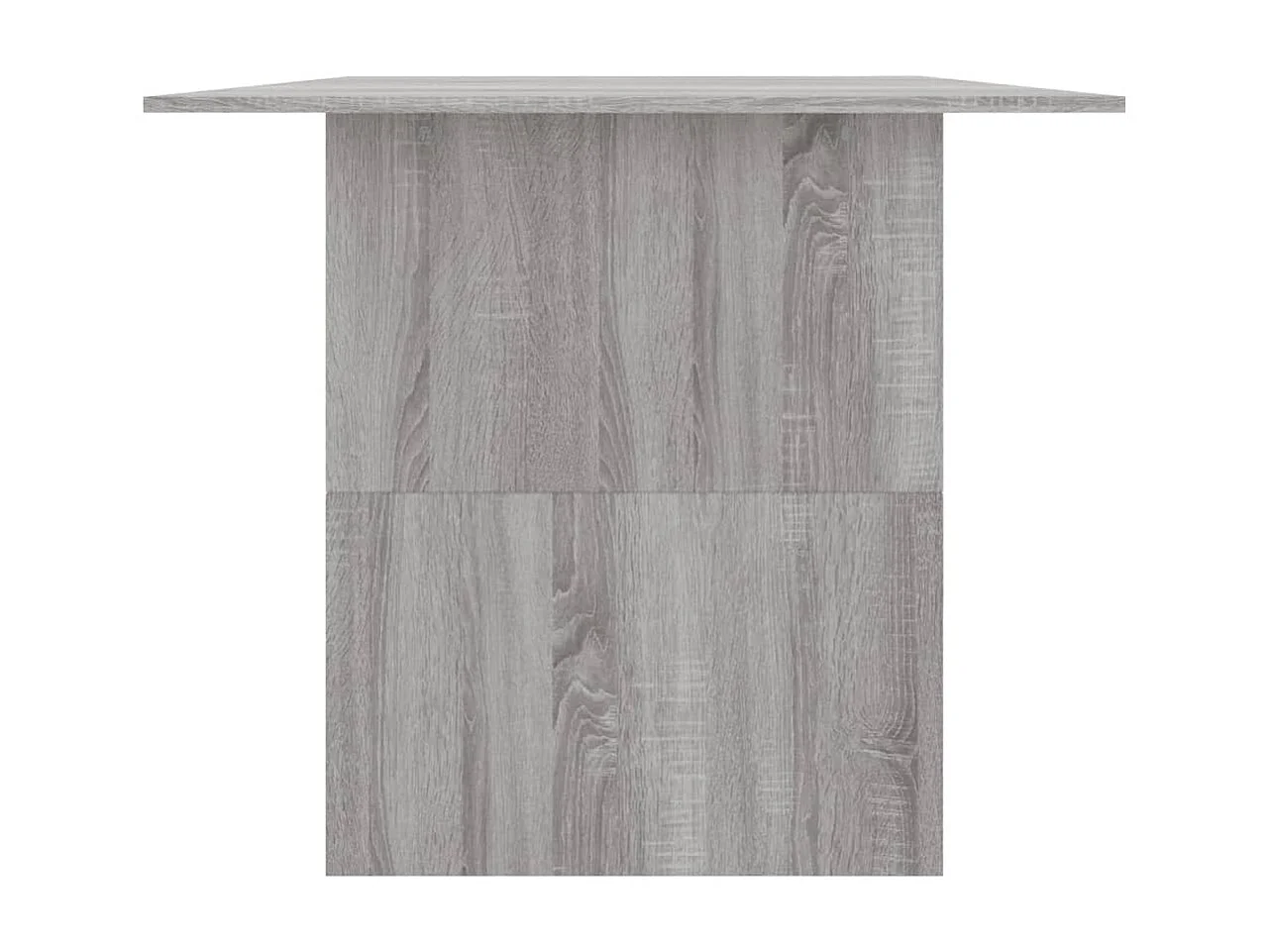 Table à dîner sonoma gris 180x90x76 cm bois d'ingénierie GHR52496