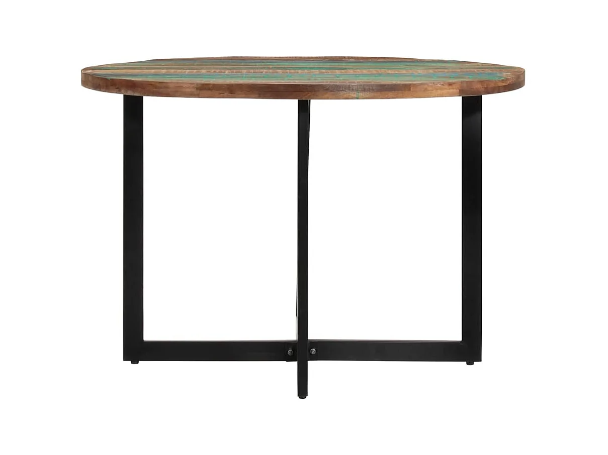 Table à manger 110x75 cm Bois massif de récupération GHR34038