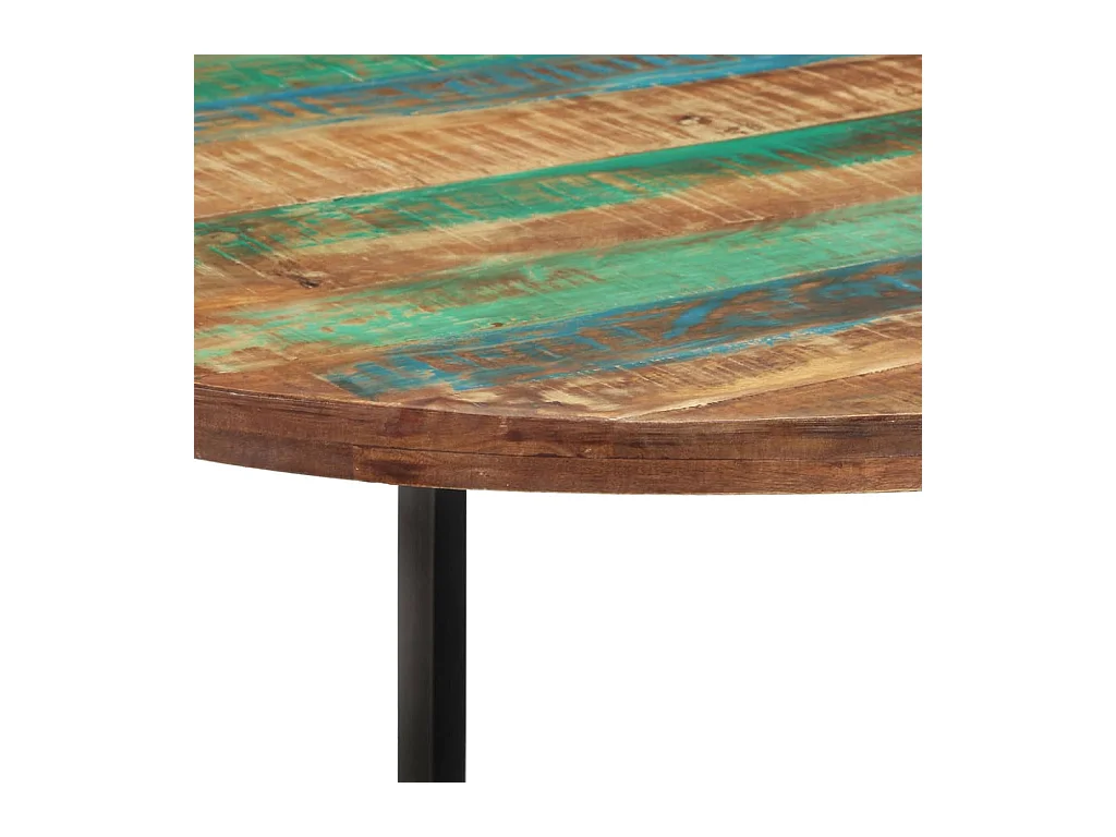 Table à manger 110x75 cm Bois massif de récupération GHR34038