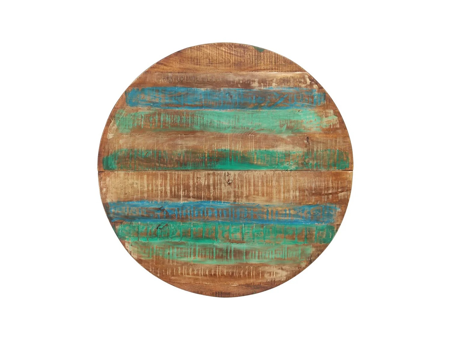 Table à manger 110x75 cm Bois massif de récupération GHR34038