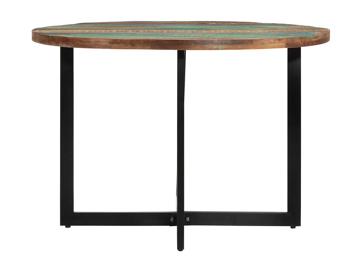 Table à manger 110x75 cm Bois massif de récupération GHR34038