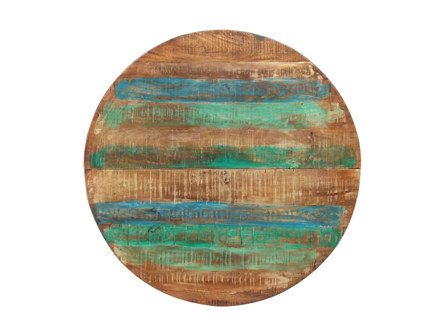 Table à manger 110x75 cm Bois massif de récupération GHR34038