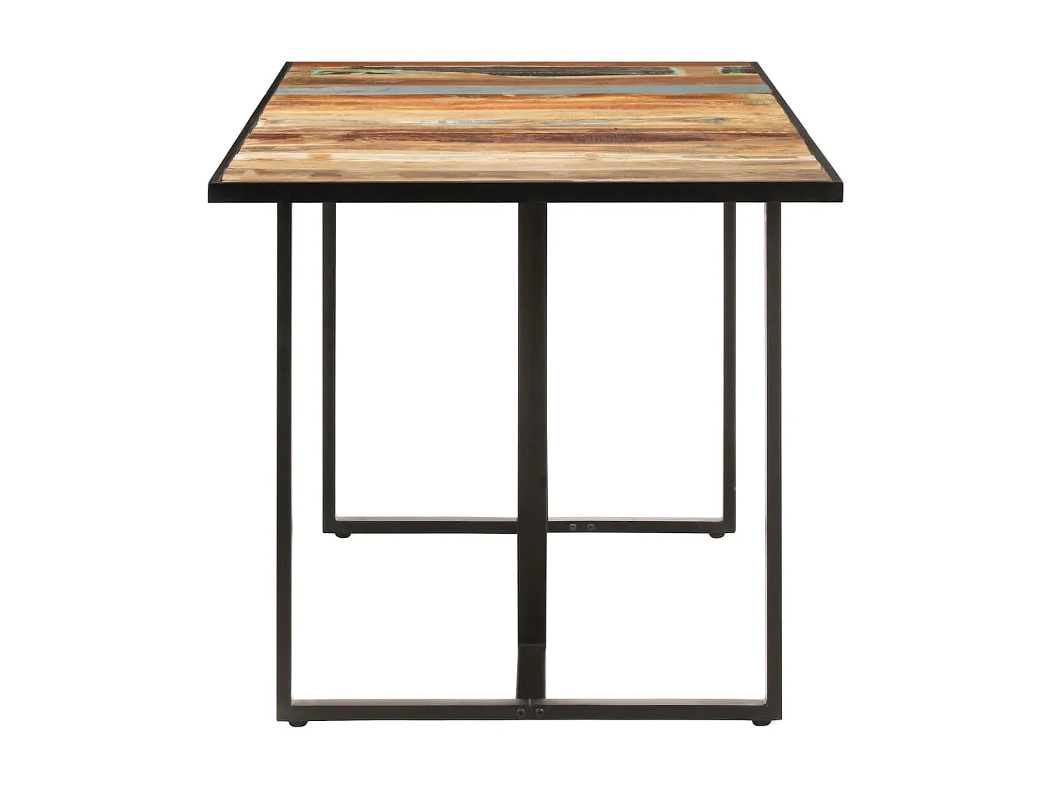 Table de salle à manger 180 cm Bois de récupération massif GHR30282