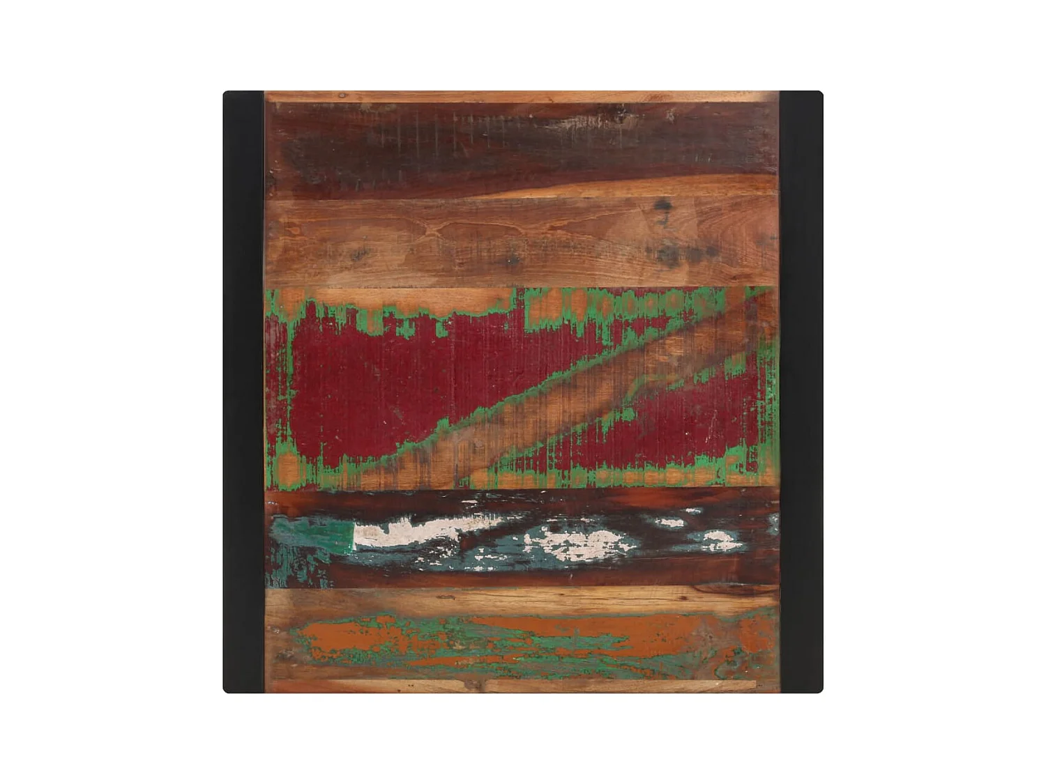 Eettafel 70x70x75 cm massief gerecycled hout NL102990