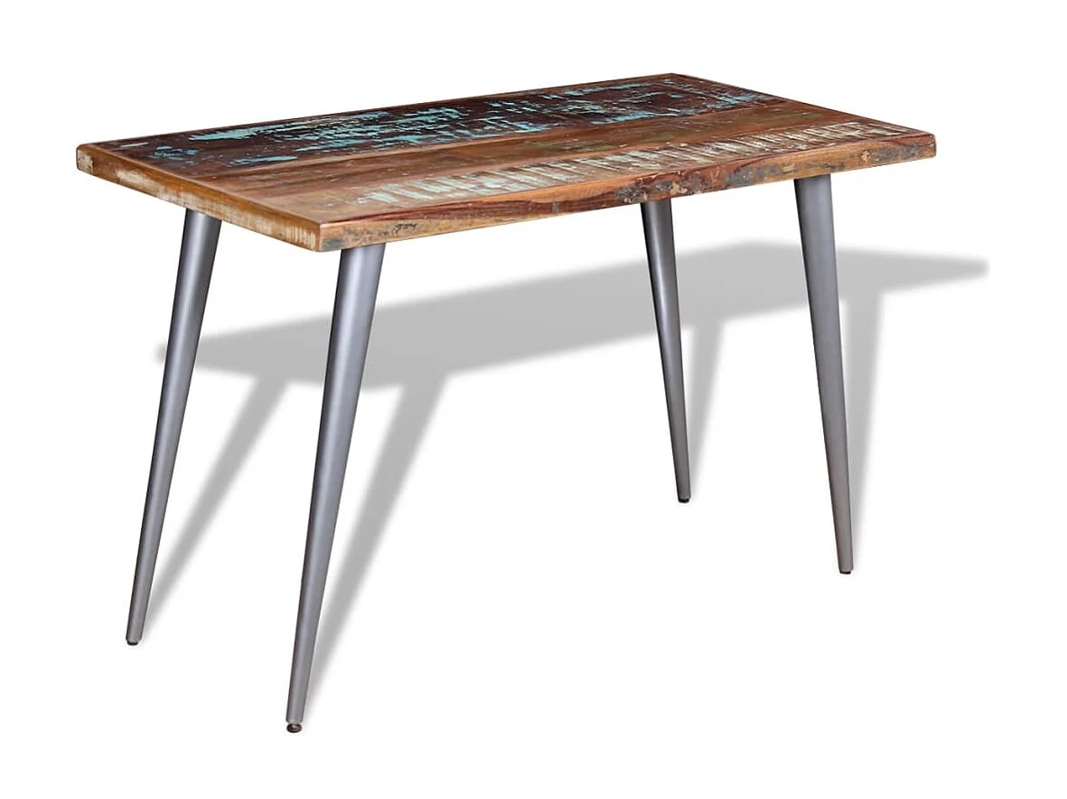 Table de salle à manger Bois de récupération 120 x 60 x 76 cm GHR63407