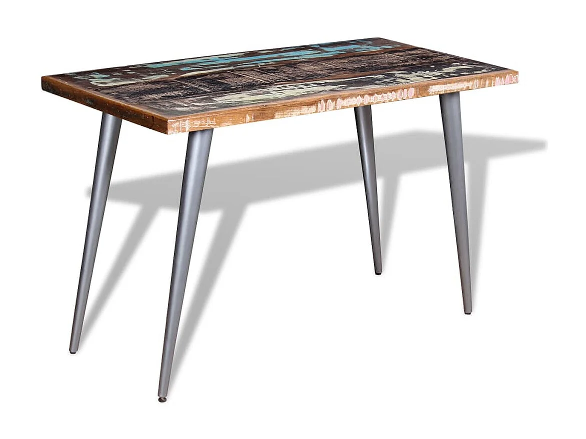 Table de salle à manger Bois de récupération 120 x 60 x 76 cm GHR63407