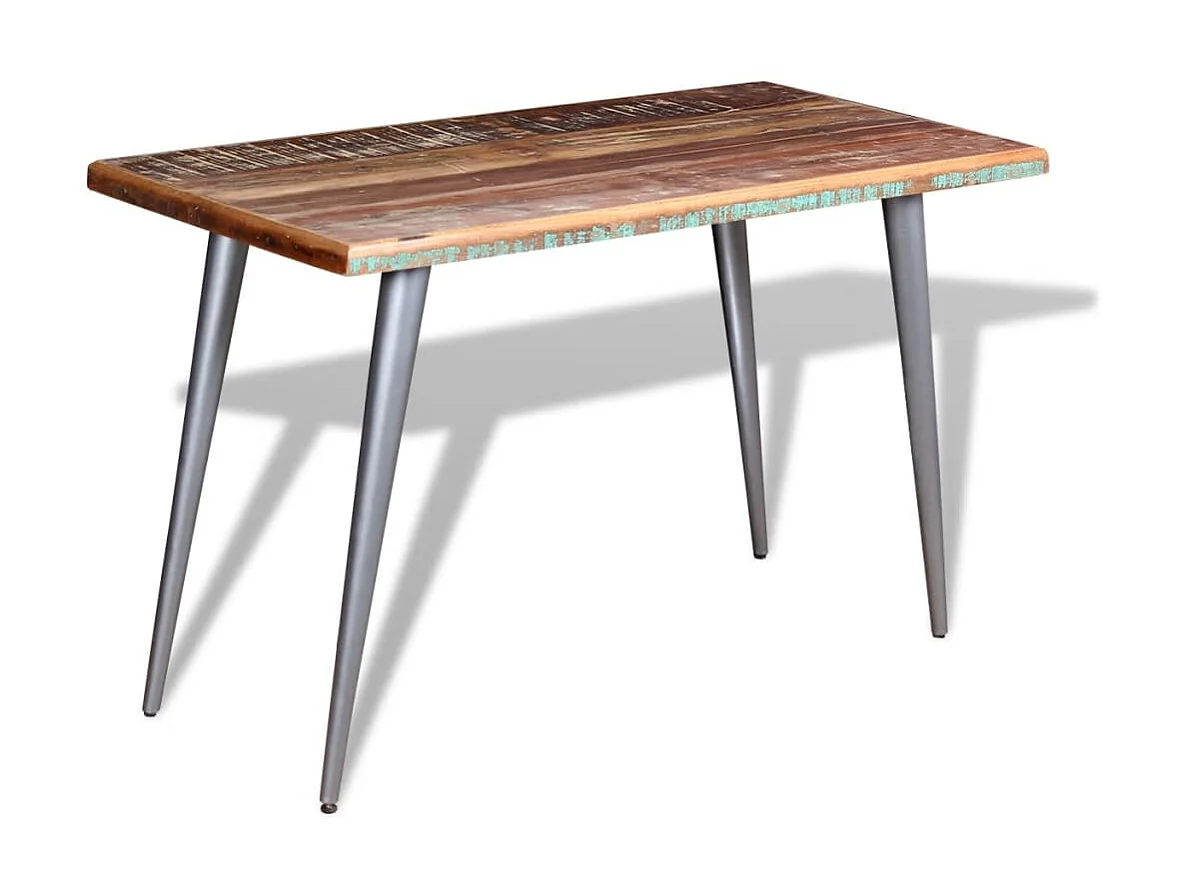Table de salle à manger Bois de récupération 120 x 60 x 76 cm GHR63407