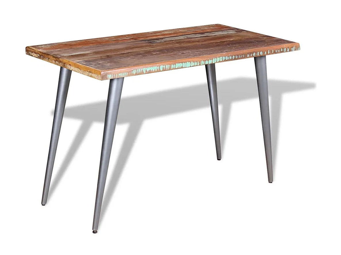 Table de salle à manger Bois de récupération 120 x 60 x 76 cm GHR63407