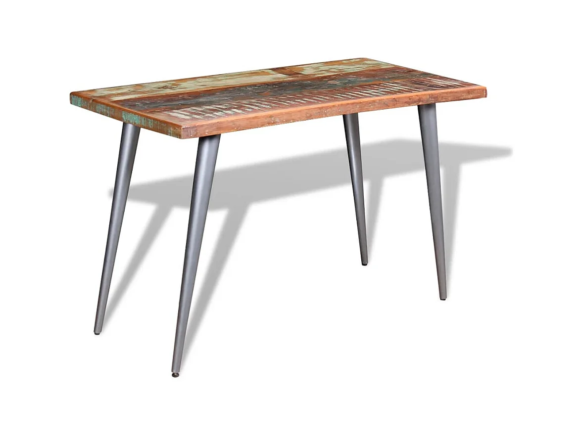 Table de salle à manger Bois de récupération 120 x 60 x 76 cm GHR63407