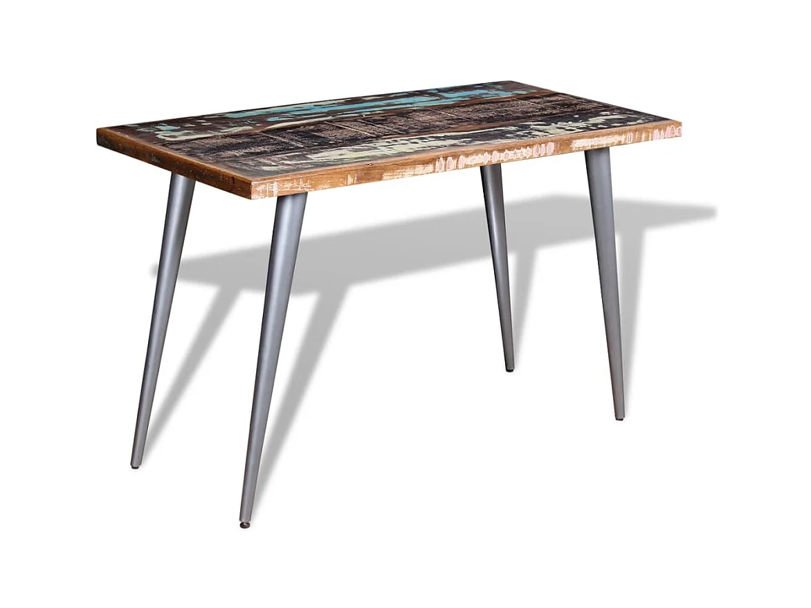 Table de salle à manger Bois de récupération 120 x 60 x 76 cm GHR63407