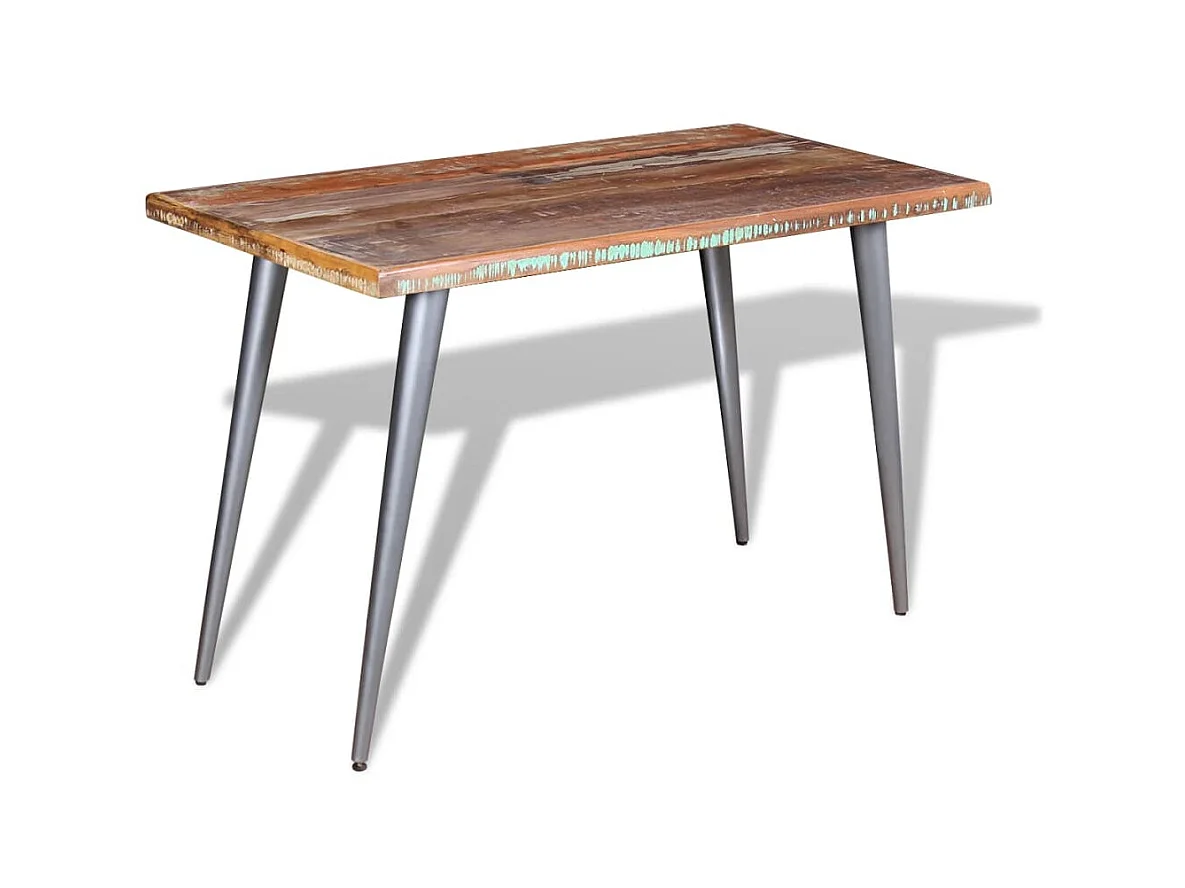 Table de salle à manger Bois de récupération 120 x 60 x 76 cm GHR63407