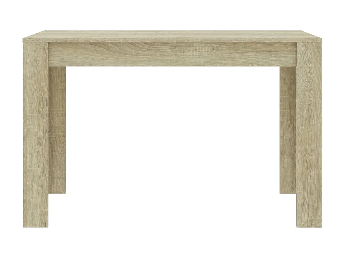 Mesa de jantar 120x60x76cm derivados de madeira carvalho sonoma PT226936