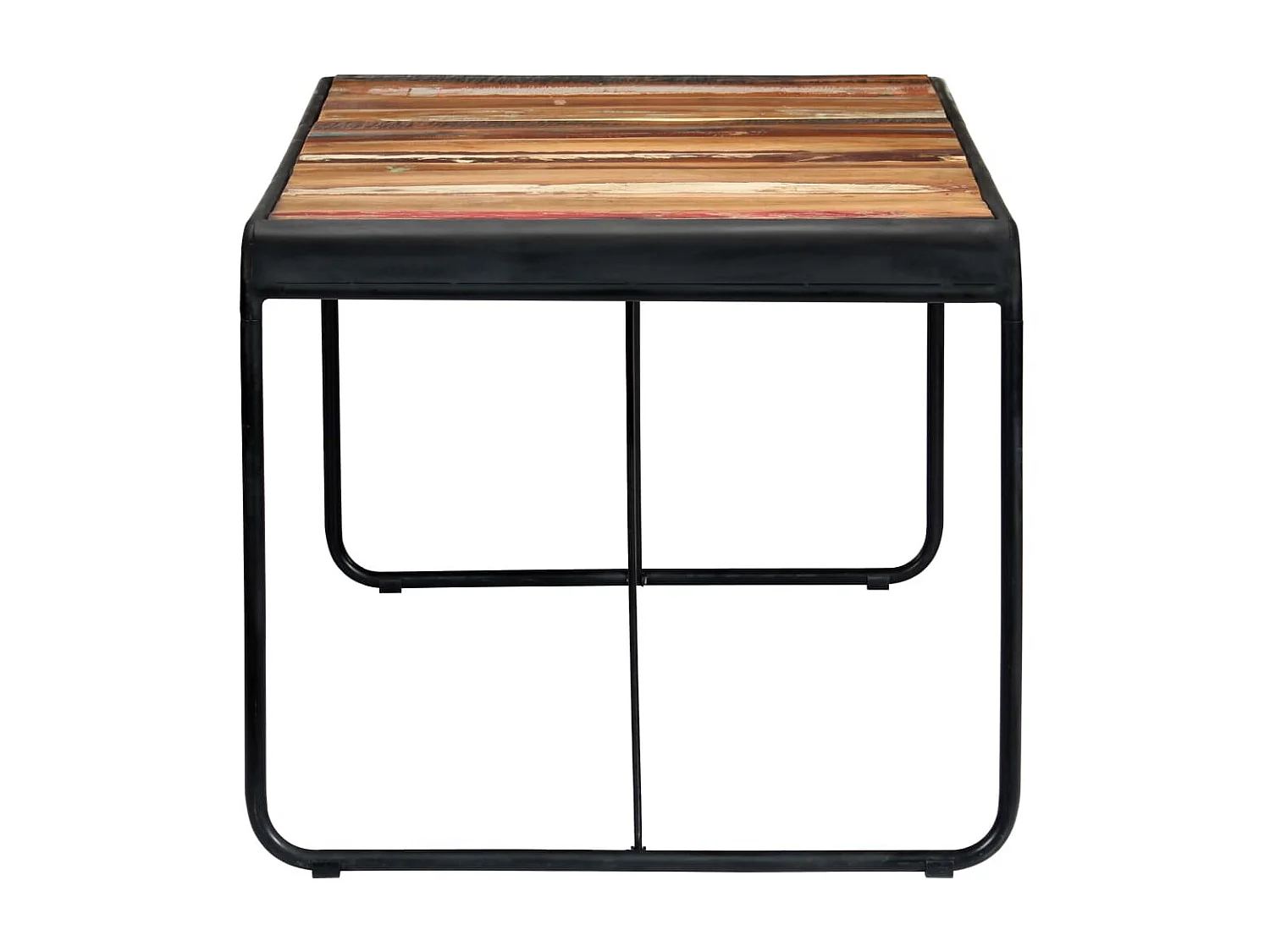 Table de salle à manger 180x90x76cm Bois de récupération solide GHR93091