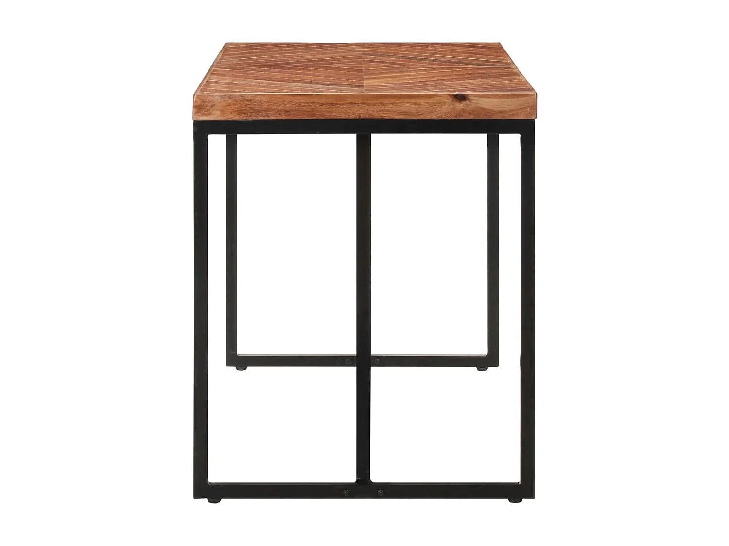 Table à dîner 120x60x76 cm Bois solide d'acacia et de manguier GHR20599