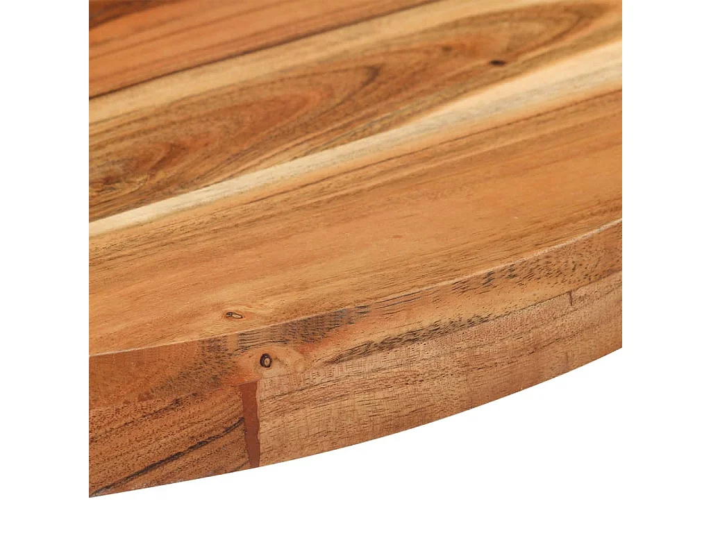 Table de bistro Ronde Ø70x75 cm Bois d'acacia massif GHR42312