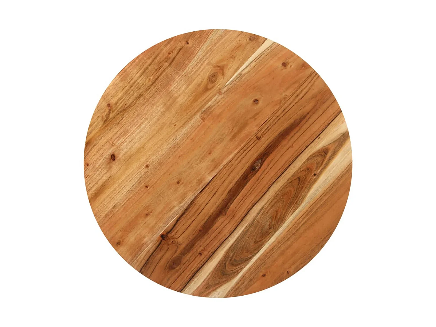 Table de bistro Ronde Ø70x75 cm Bois d'acacia massif GHR42312