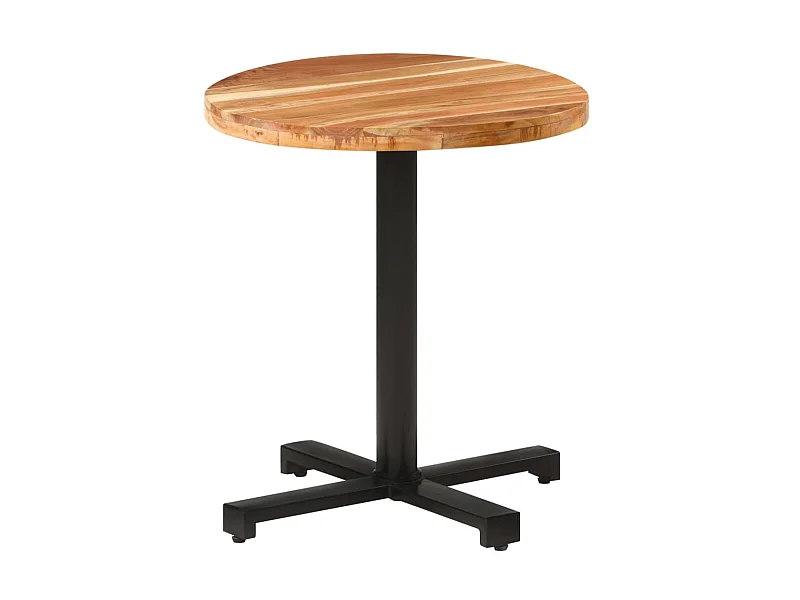 Bistrotafel rond Ø70x75 cm massief acaciahout NL865163
