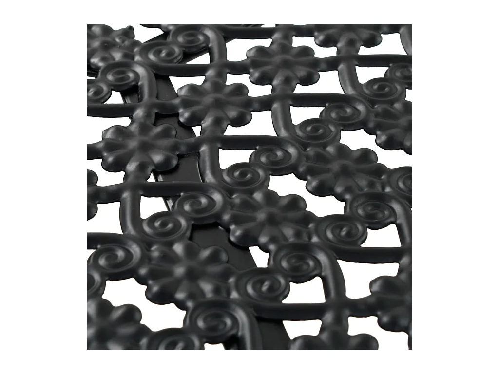 Bistrotafel 40x70 cm metaal zwart NL331032