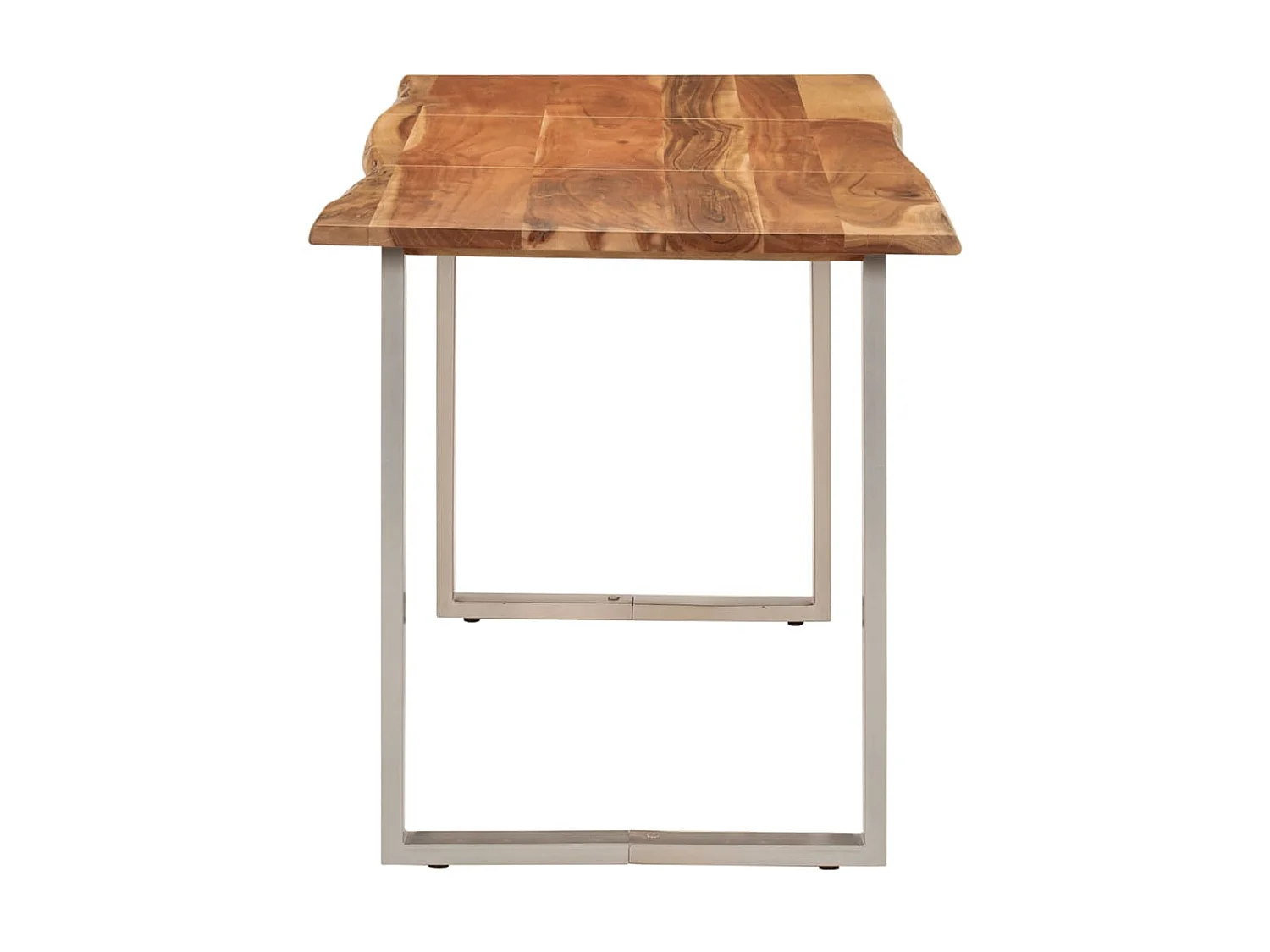 Table de salle à manger 140x70x76 cm Bois d'acacia solide GHR23583