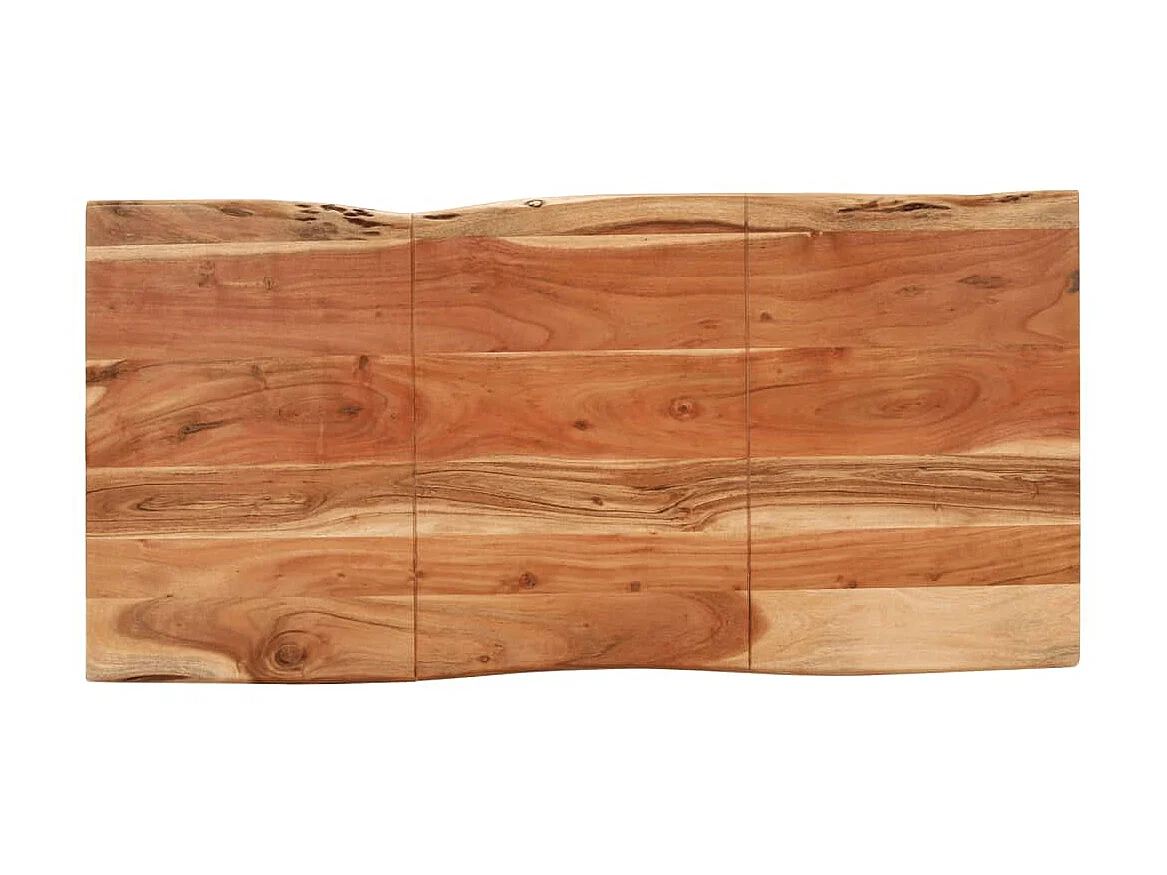 Table de salle à manger 140x70x76 cm Bois d'acacia solide GHR23583