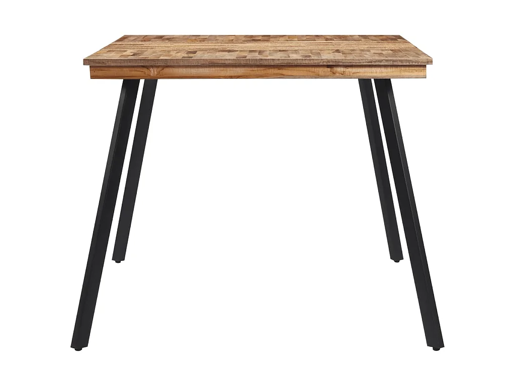 Table à manger 148x97x76 cm bois massif de teck GHR86955