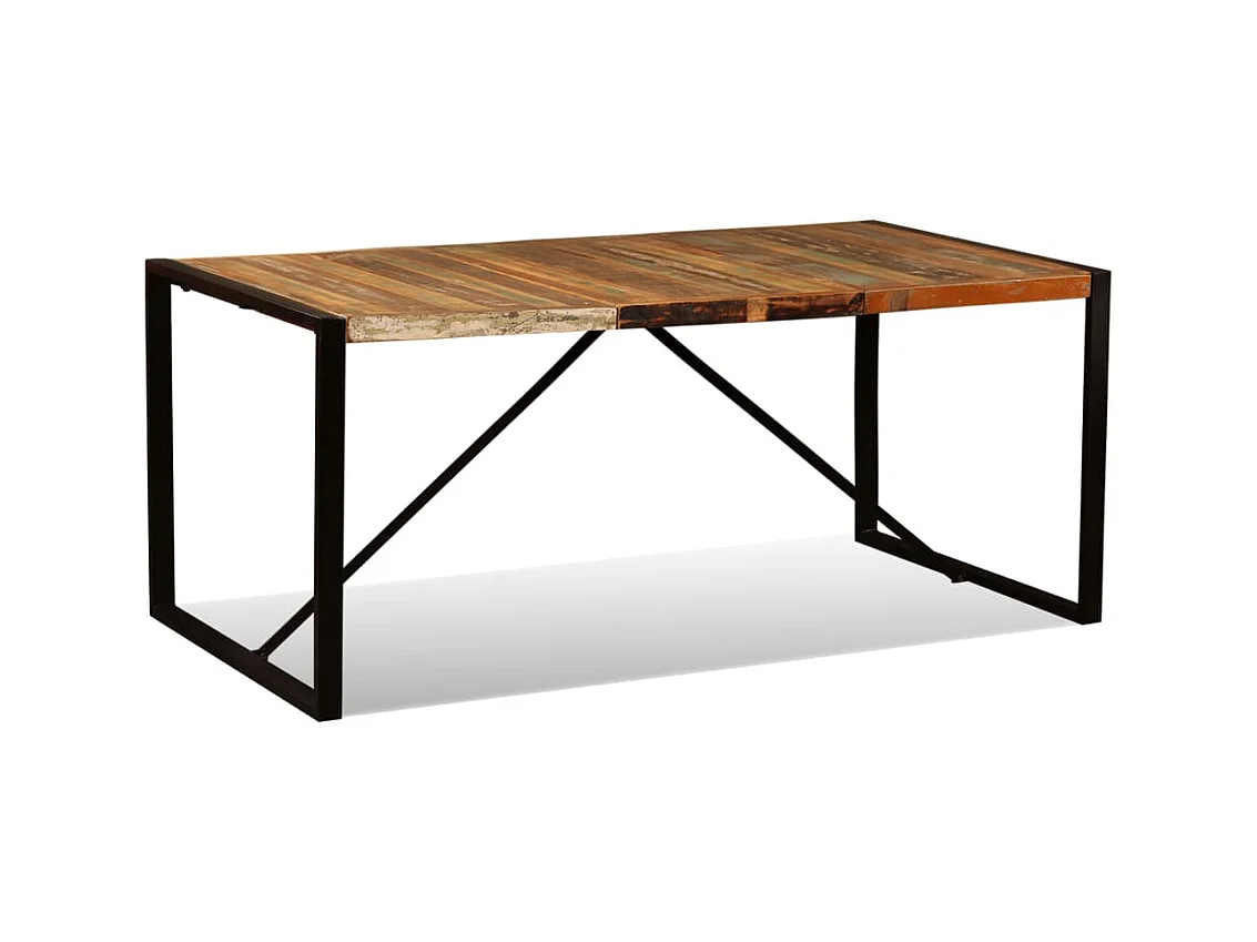 Table de salle à manger Bois de récupération massif 180 cm GHR83222