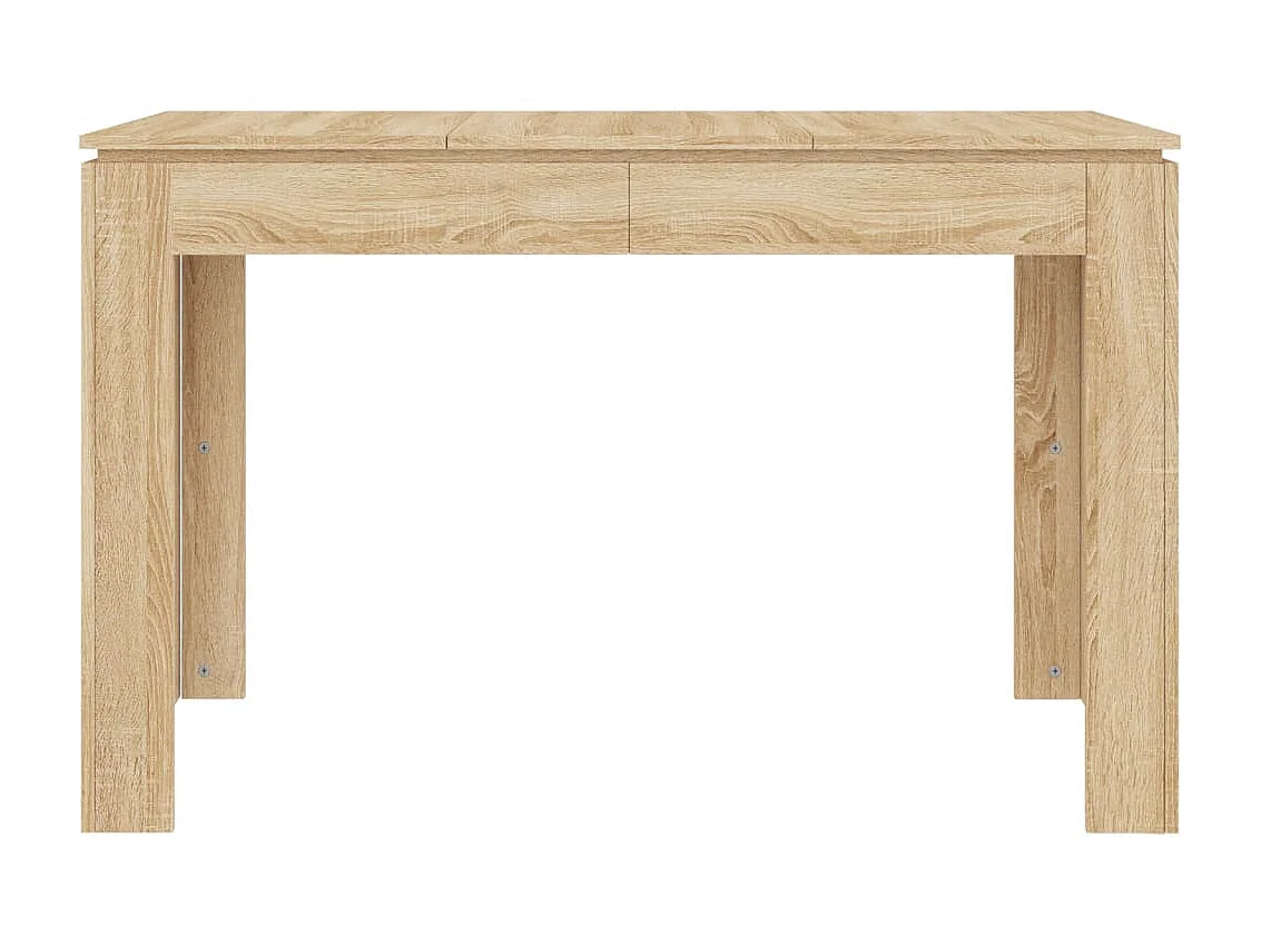 Mesa de comedor madera contrachapada roble Sonoma 120x60x76cm ES787087