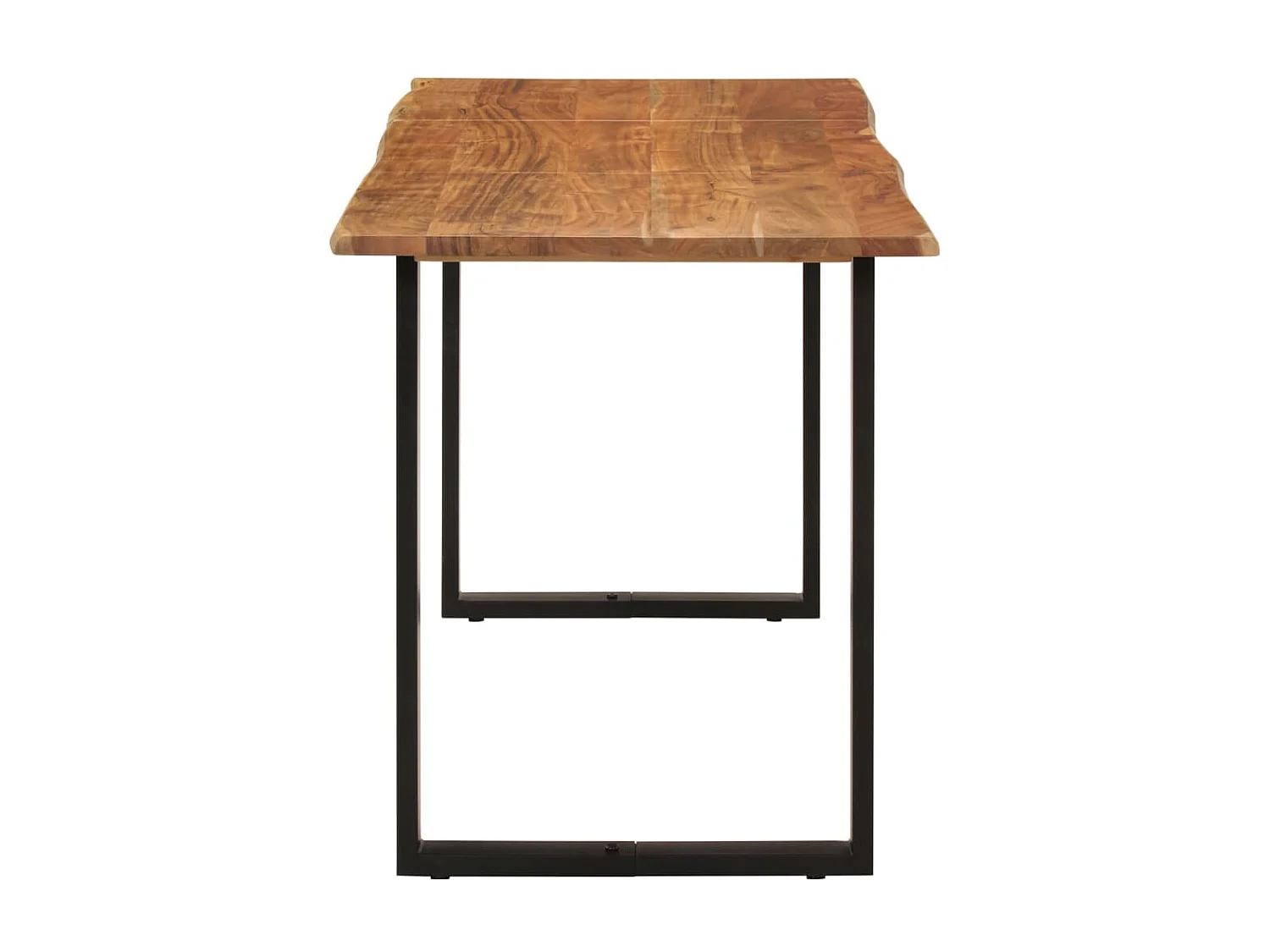 Mesa de jantar 140x70x76 cm madeira de acácia maciça PT840317