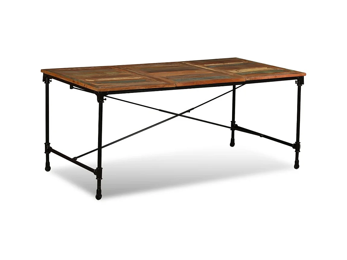 Table de salle à manger Bois de récupération massif 180 cm GHR35713