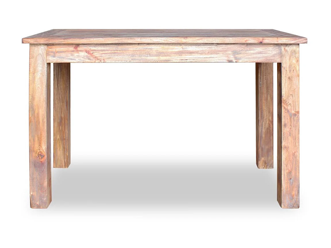 Table de salle à manger Bois de récupération 120 x 60 x 77 cm GHR62475