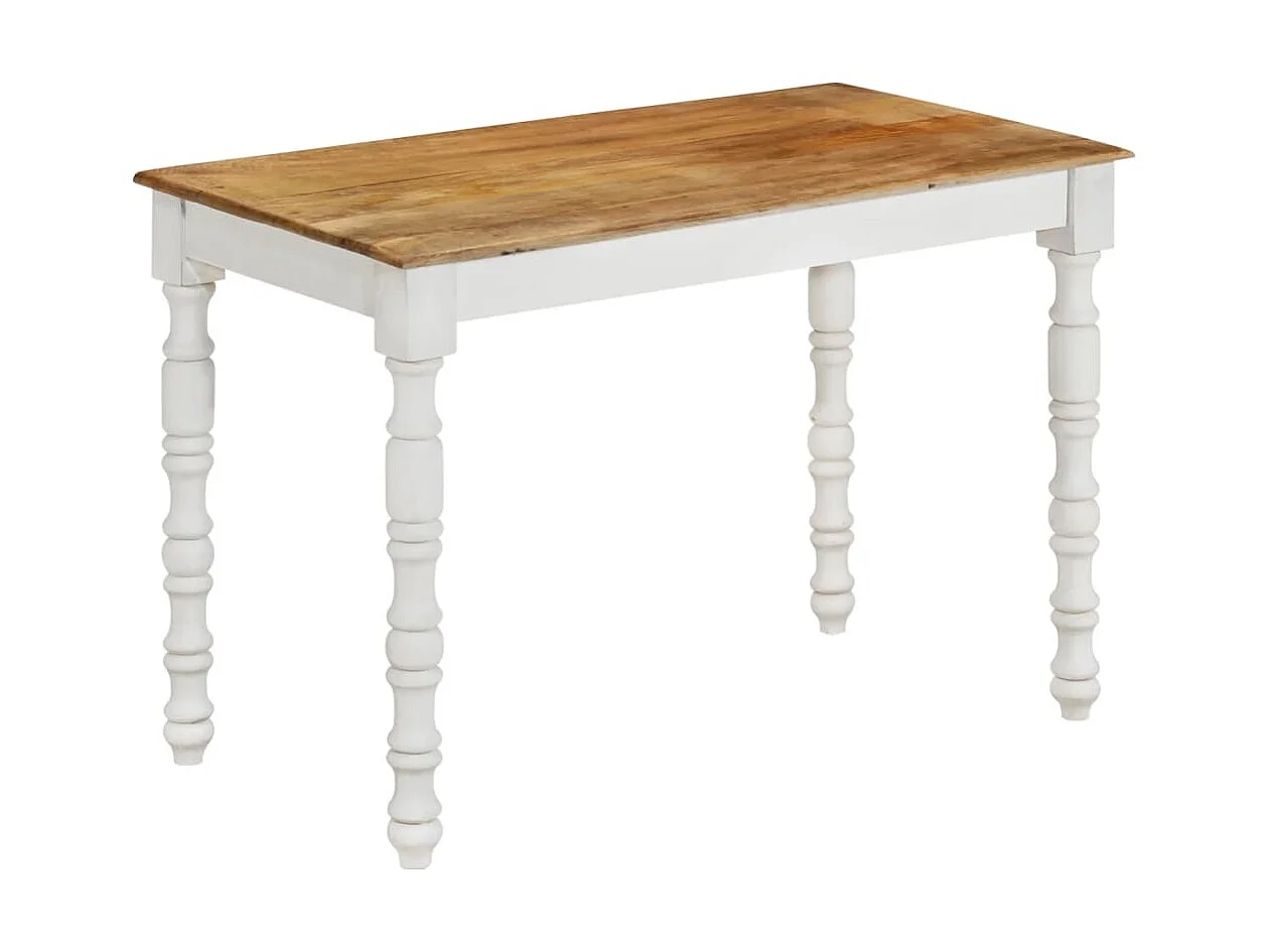 Table à dîner 110x60x76 cm Bois de manguier massif GHR27941