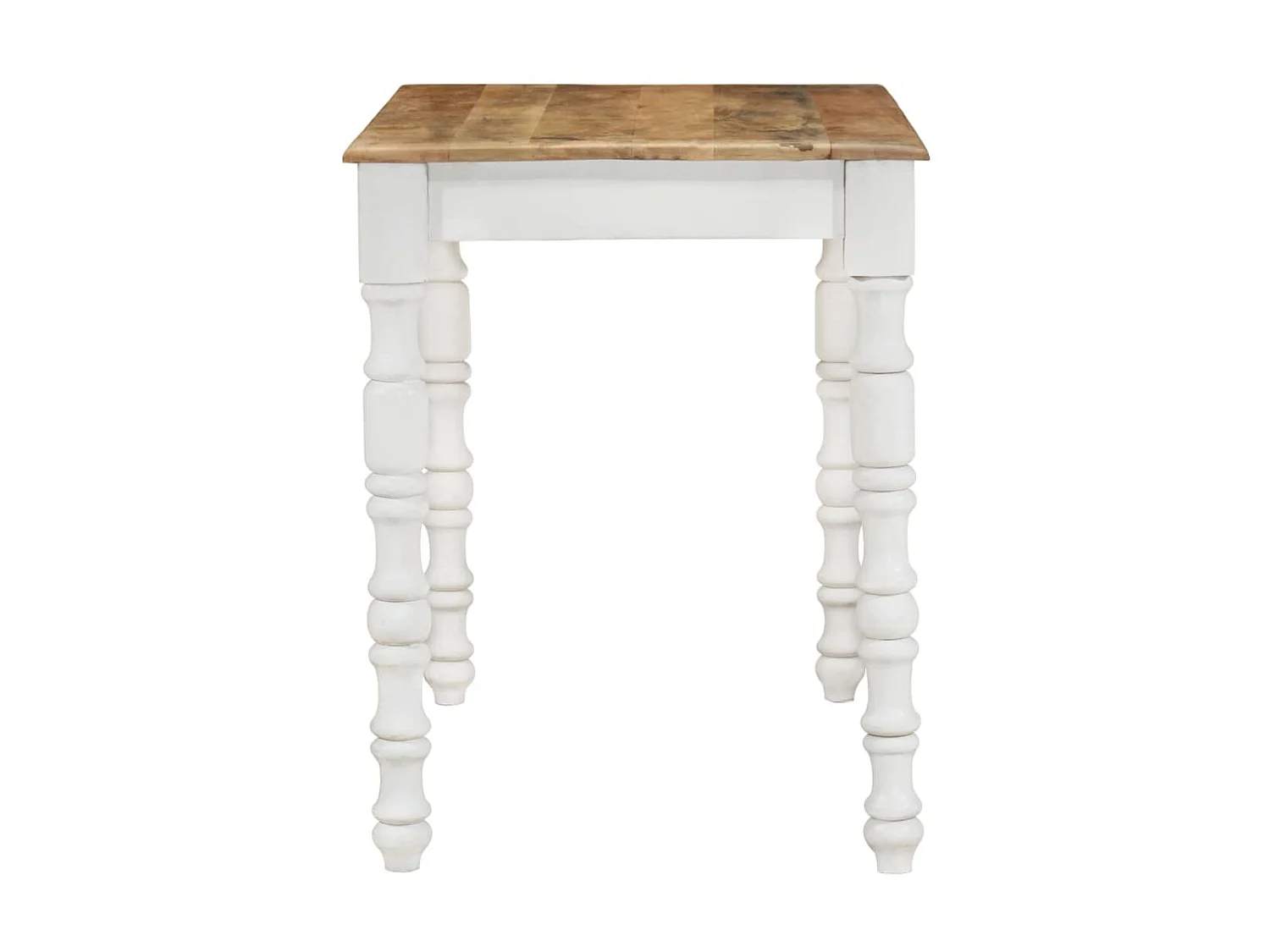 Table à dîner 110x60x76 cm Bois de manguier massif GHR27941