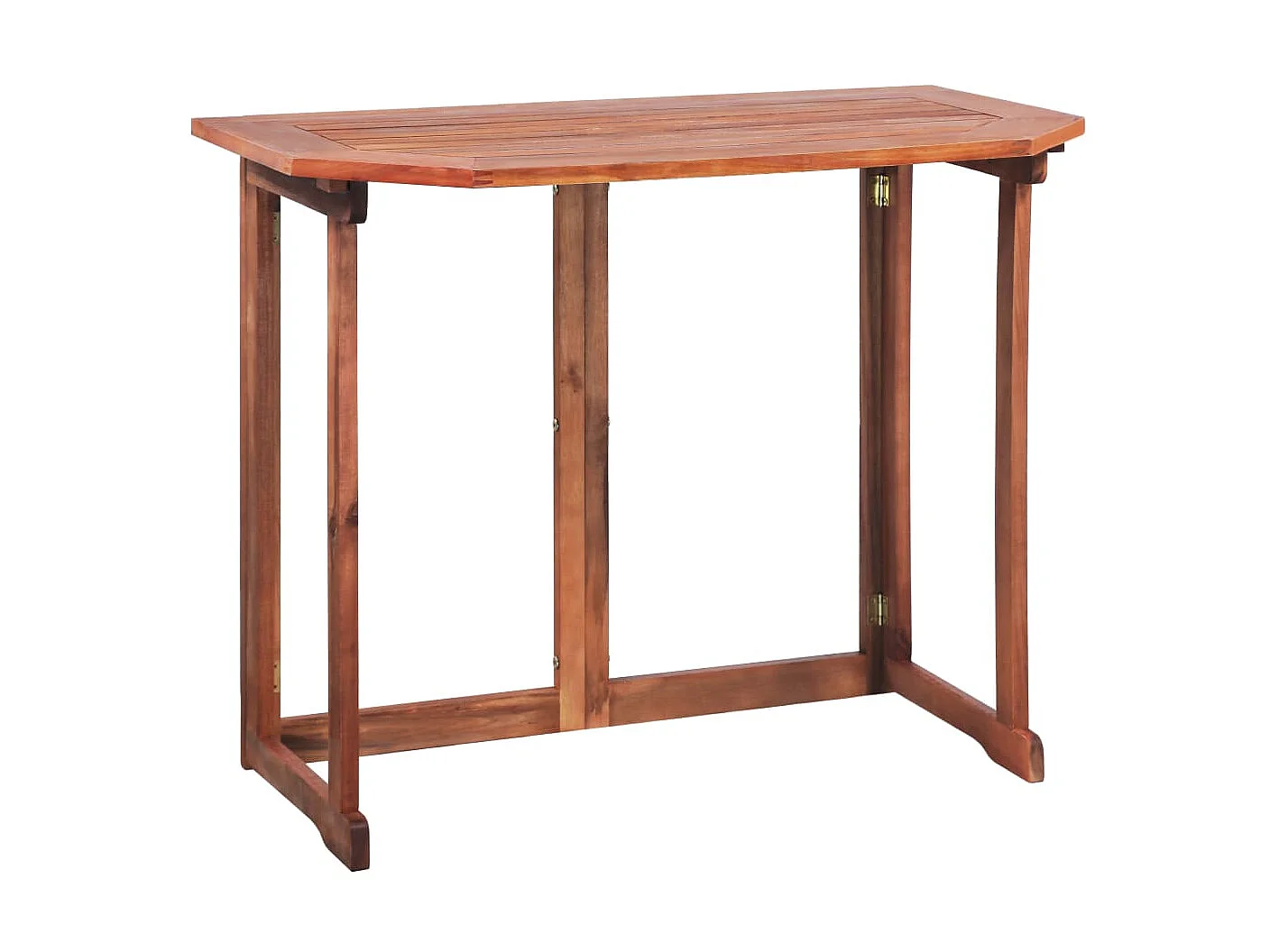 Table de bistro 90x50x75 cm Bois d'acacia massif GHR42292