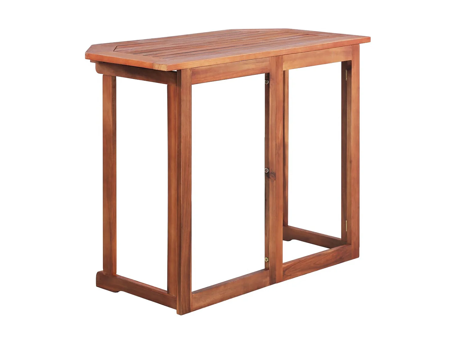 Table de bistro 90x50x75 cm Bois d'acacia massif GHR42292