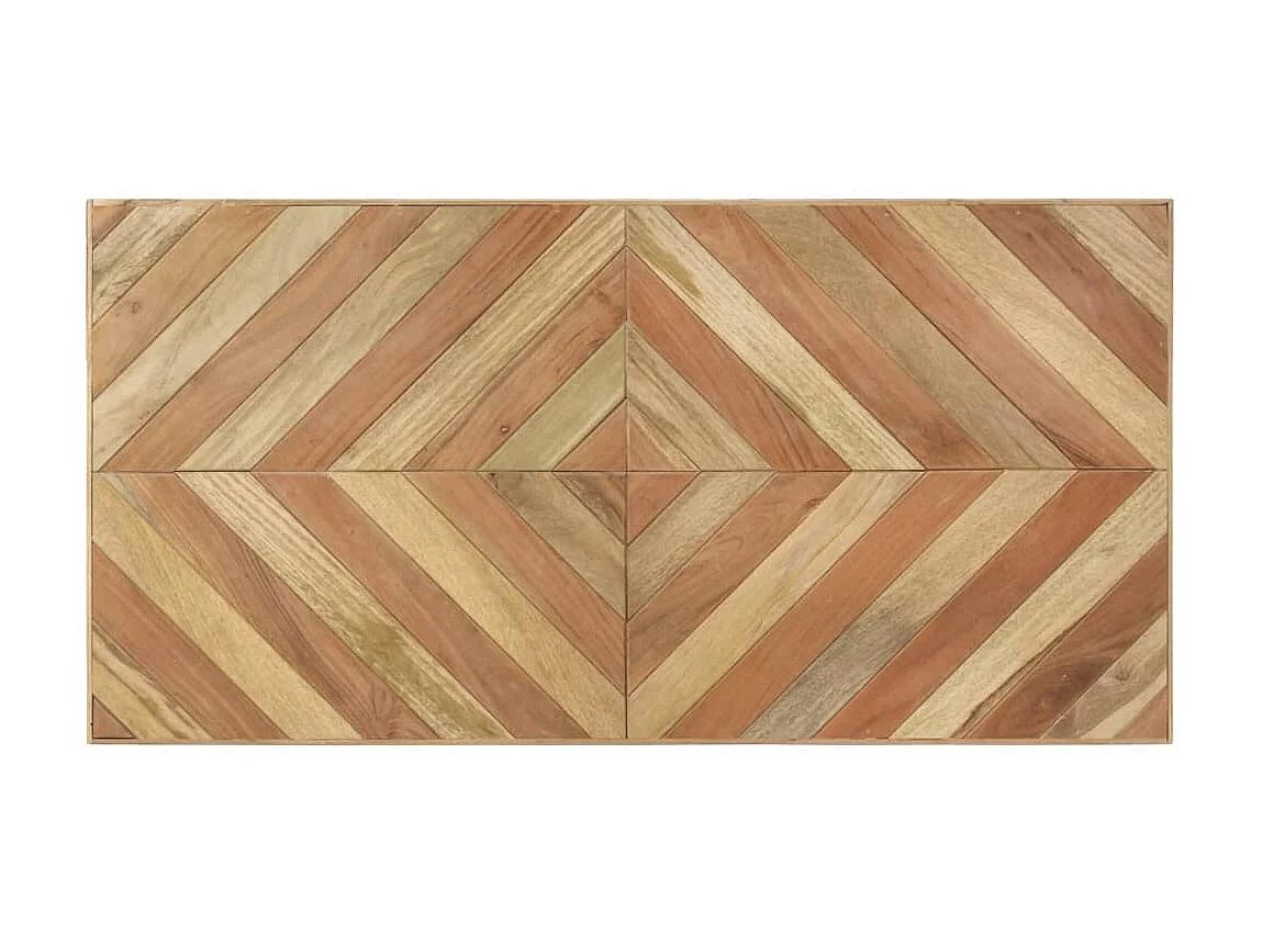 Mesa de comedor madera maciza de acacia y mango 120x60x76 cm ES987754