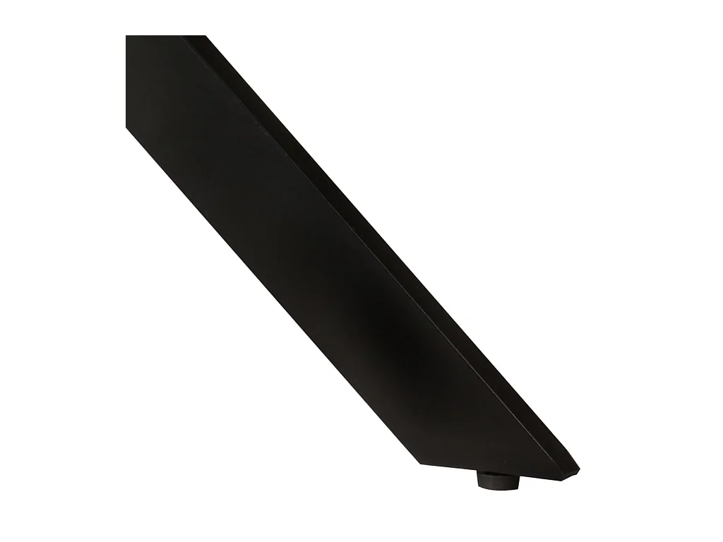 Table à dîner Ø110x78 cm Bois de récupération massif et acier GHR85219