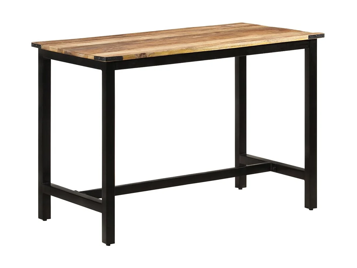 Mesa de jantar 110x60x76 cm madeira de mangueira maciça PT537381