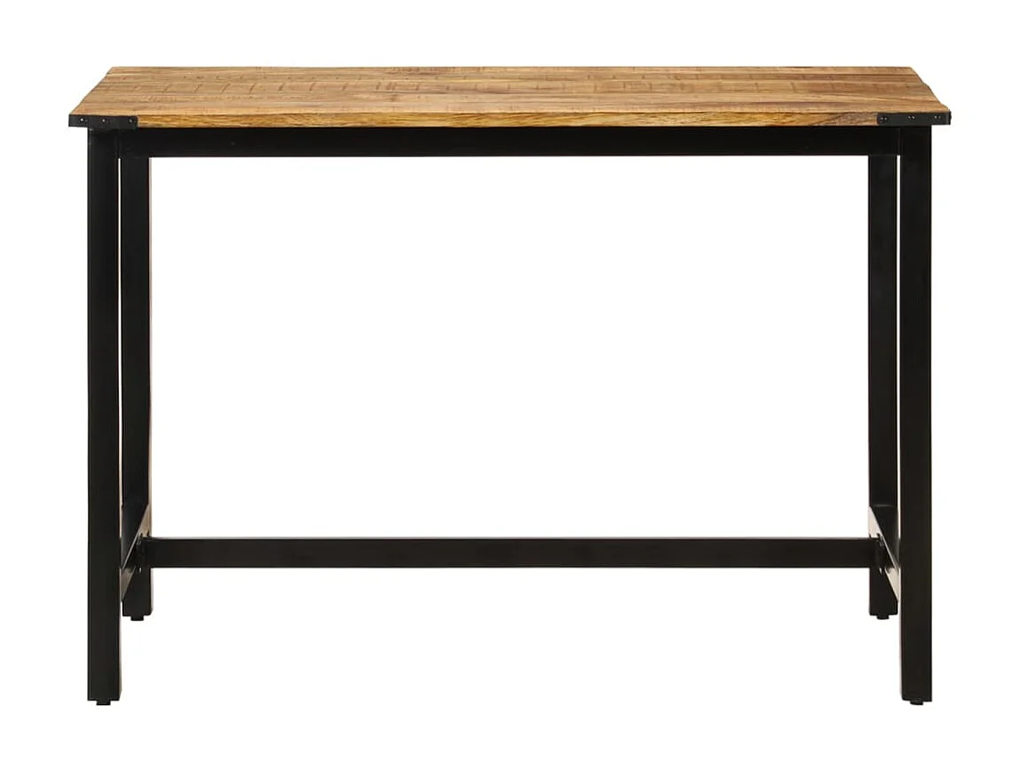 Mesa de jantar 110x60x76 cm madeira de mangueira maciça PT537381