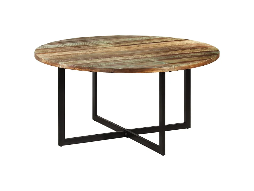 Mesa de comedor madera maciza reciclada 150x75 cm ES966568