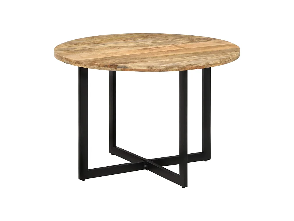 Table à dîner 110x75 cm Bois de manguier massif GHR27986