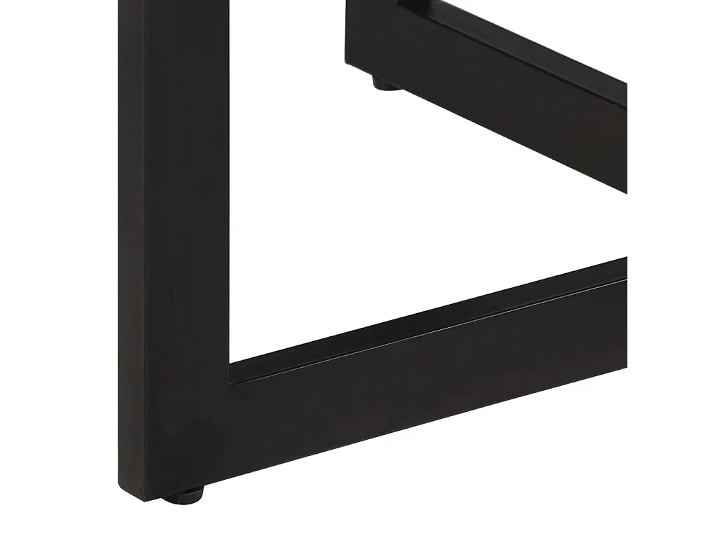 Table à dîner 110x75 cm Bois de manguier massif GHR27986