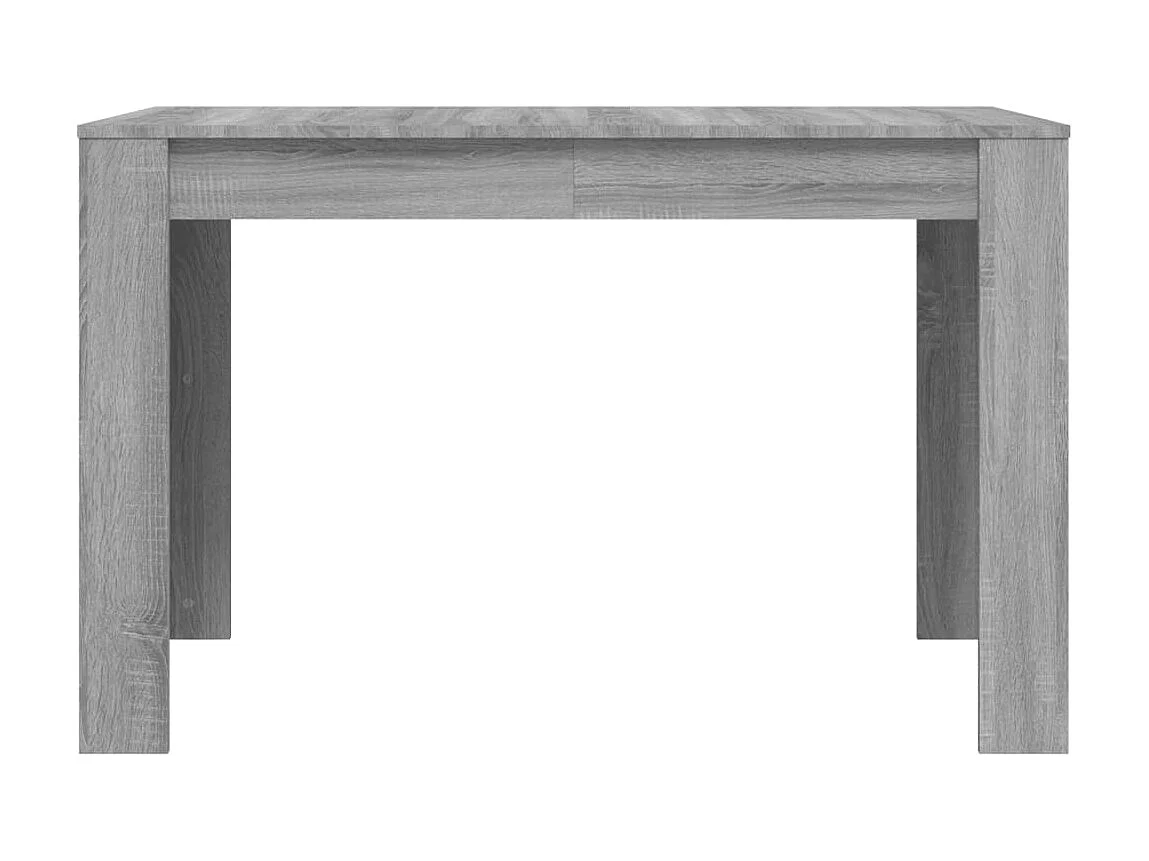 Eettafel 120x60x76 cm bewerkt hout grijs sonoma eikenkleurig NL809816