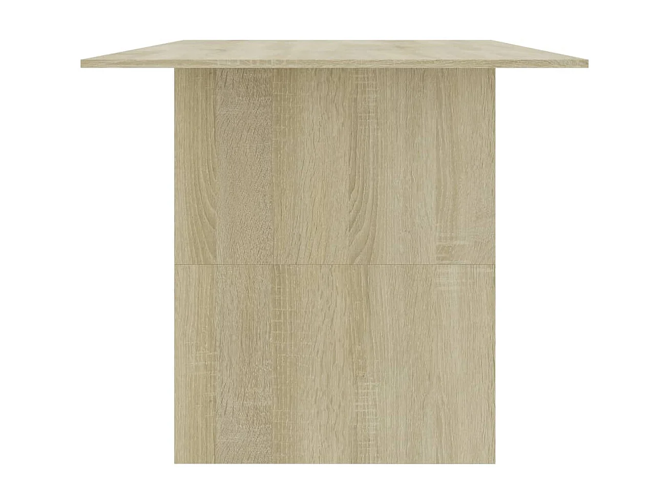 Mesa de comedor madera de ingeniería roble Sonoma 180x90x76 cm ES444539