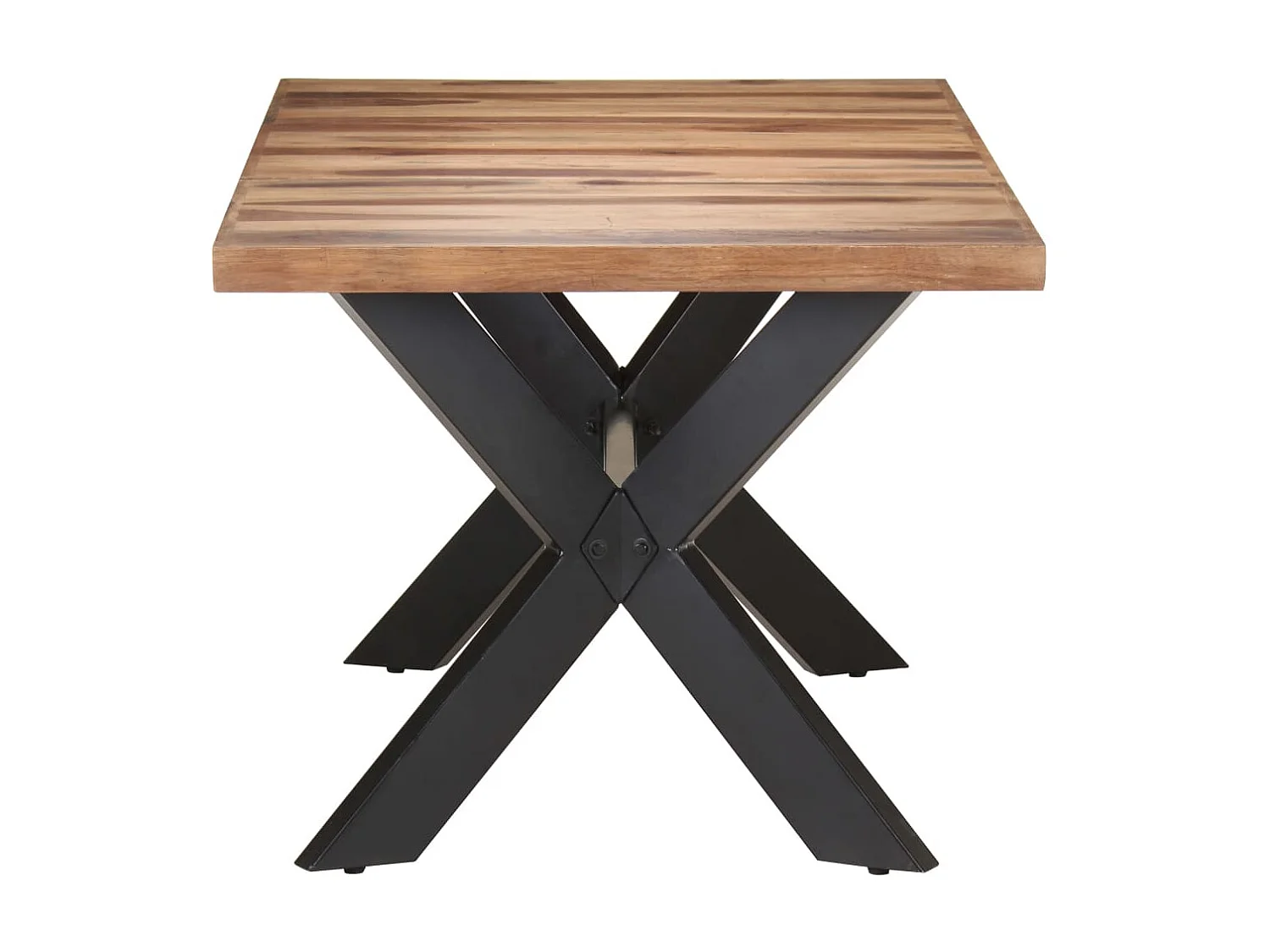 Mesa de jantar 180x90x75 cm madeira maciça c/ acabamento a mel PT719283