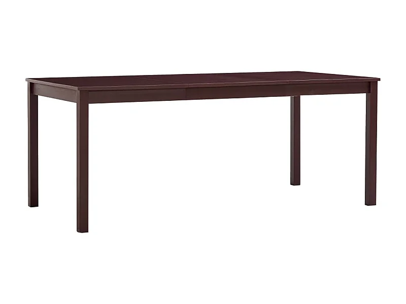 Table de salle à manger Marron foncé 180 x 90 x 73 cm Pin GHR30527