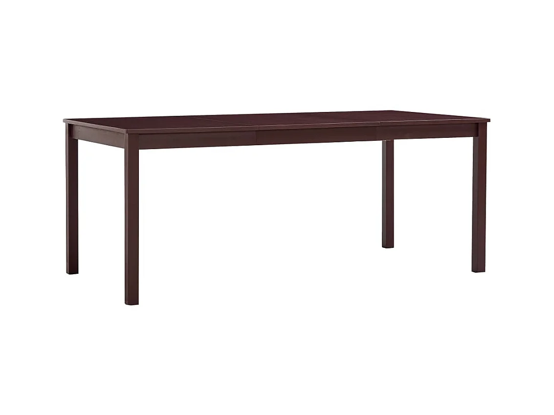 Table de salle à manger Marron foncé 180 x 90 x 73 cm Pin GHR30527