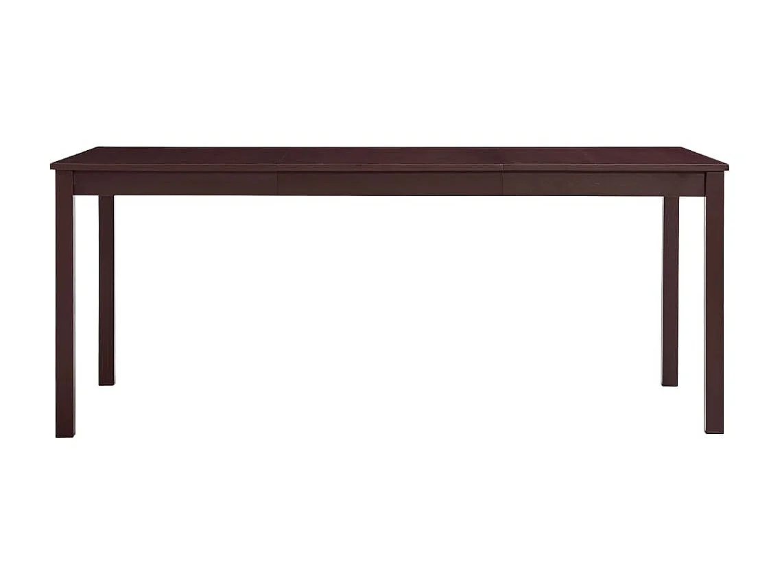 Table de salle à manger Marron foncé 180 x 90 x 73 cm Pin GHR30527